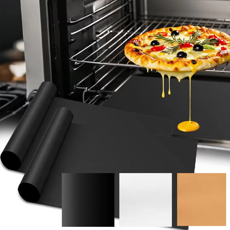 Super Kitchen Baking Mat - แผ่นรองเตาอบแบบใหม่ ใช้ซ้ำได้ ไม่ติดกระทะ ป้องกันสิ่งสกปรก ทนความร้อน สำหรับเตาบาร์บีคิว
