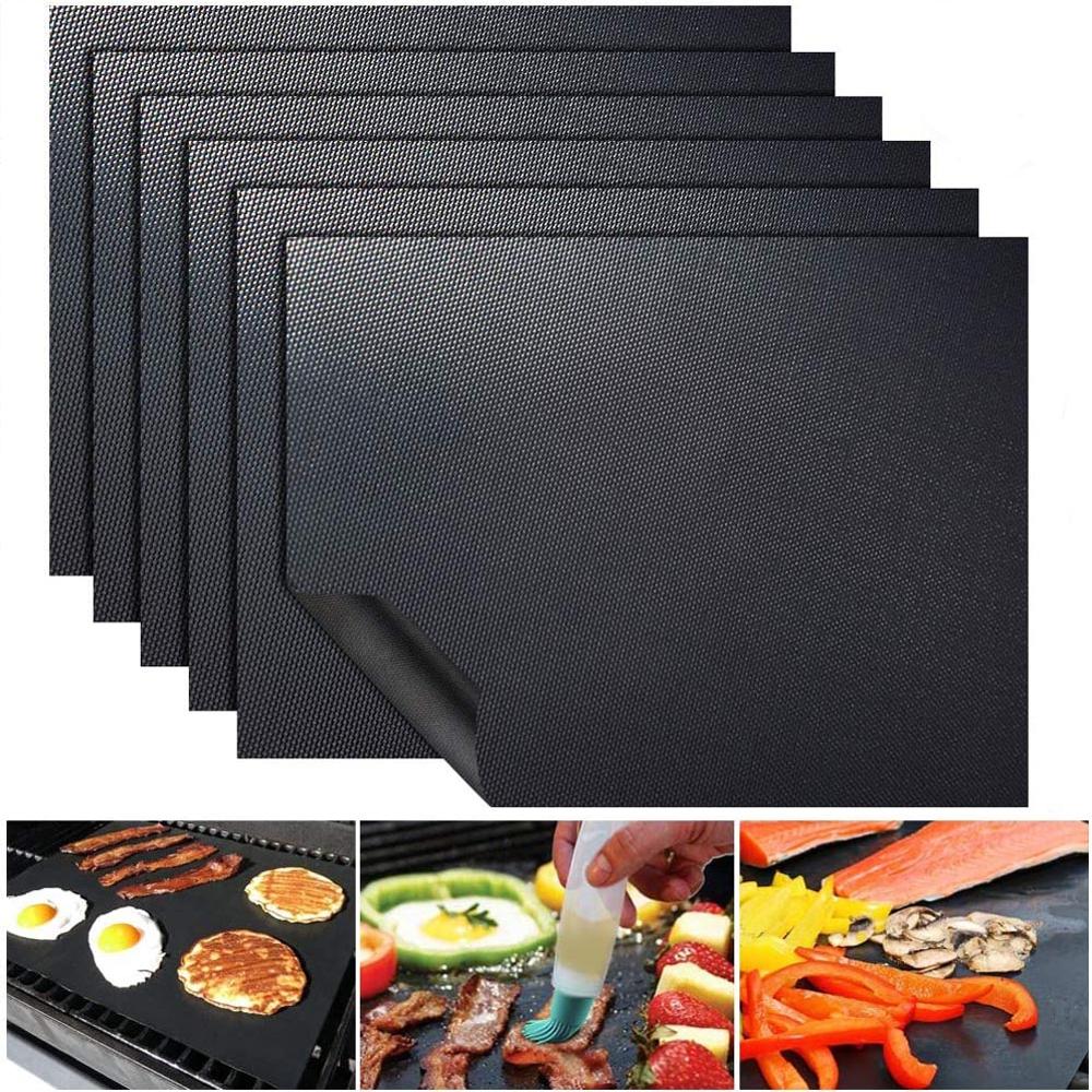 Super Kitchen Baking Mat - เสื่อย่างบาร์บีคิว Non-Stick MAT ทนความร้อนเสื่อย่างกลางแจ้งเบเกอรี่บาร์บีคิวปาร์ตี้ 40x33 ซม.อุปกรณ์ย่าง