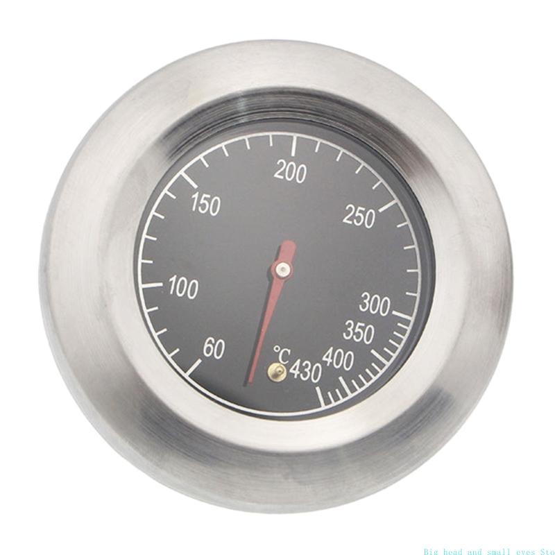 Oven Thermometer Analog - เครื่องวัดอุณหภูมิย่างบาร์บีคิวสแตนเลสย่างสูบบุหรี่เครื่องวัดอุณหภูมิบาร์บีคิวเตาอบเครื่องวัดอุณหภูมิบาร์บีคิวสําหรับเนื้อบาร์บีคิว