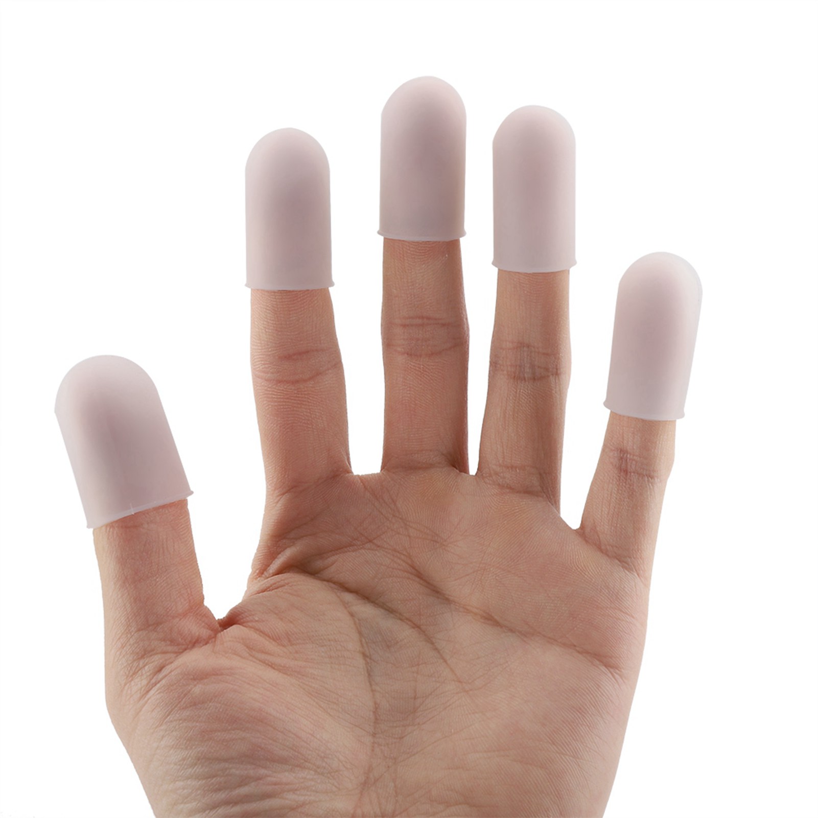 Kitchen Baking Gloves - 5ชิ้นถุงมือป้องกันปลายนิ้วซิลิโคนนิ้วเครื่องมือทำครัวสำหรับย่างบาร์บีคิวอบทำอาหารด้วยความร้อน