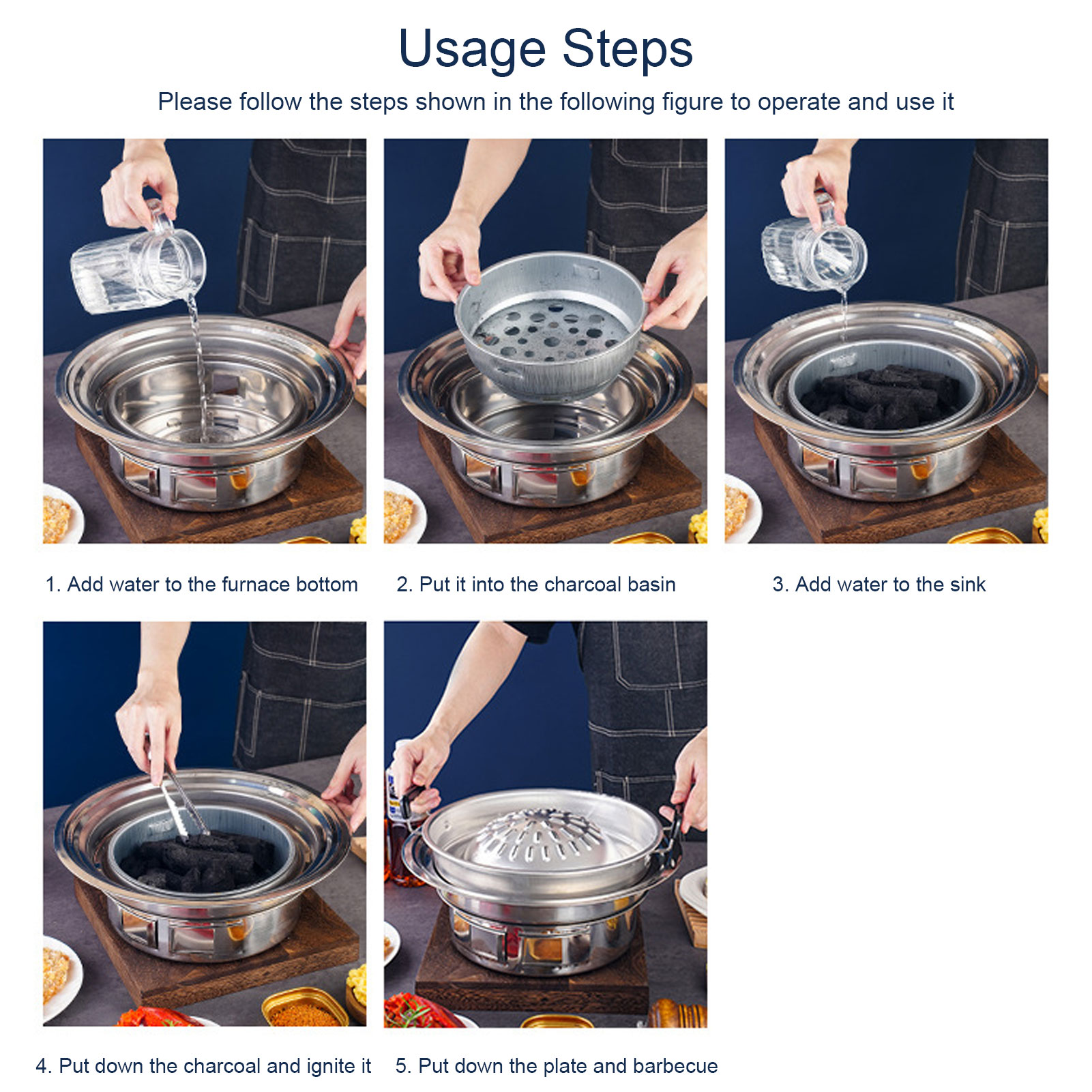 กระทะย่างบาร์บีคิวไทย กระทะย่า - Kitchen Baking Tray Organiser บทวิจารณ์และราคา