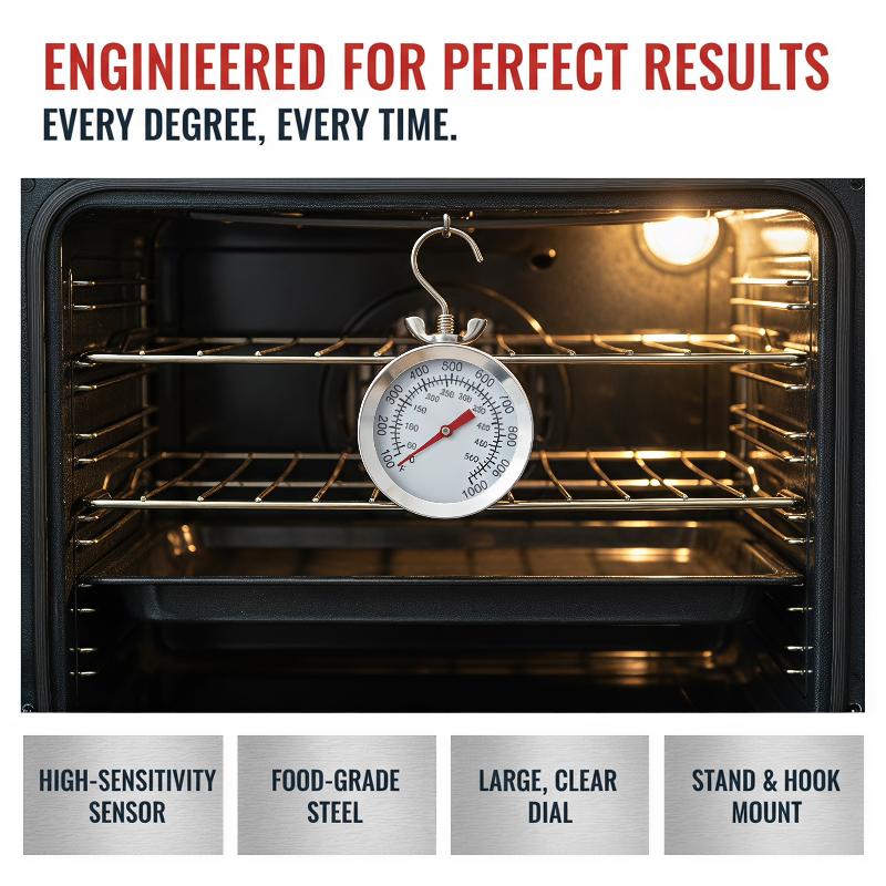 เทอร์โมมิเตอร์สำหรับเตาย่าง 0- - Oven Thermometer Analog บทวิจารณ์และราคา