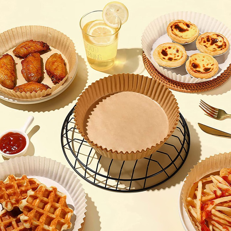 Air Fryer กระดาษอบ Liners 16/2 - Kitchen Baking Tray Organiser บทวิจารณ์และราคา
