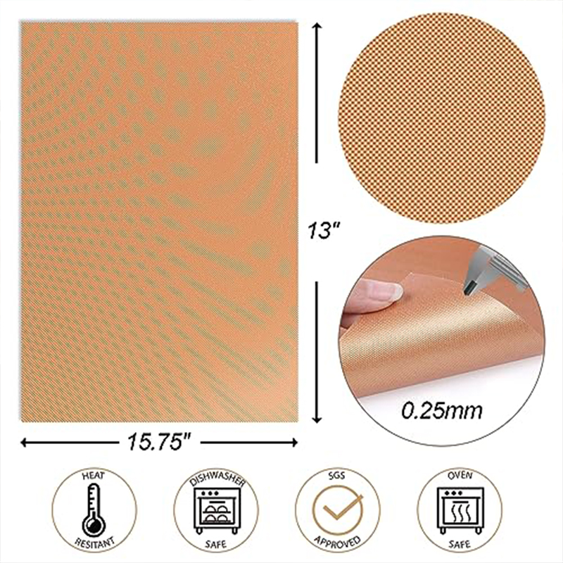 60*40 ซม.Non-Stick BBQ Grill M - Super Kitchen Baking Mat บทวิจารณ์และราคา