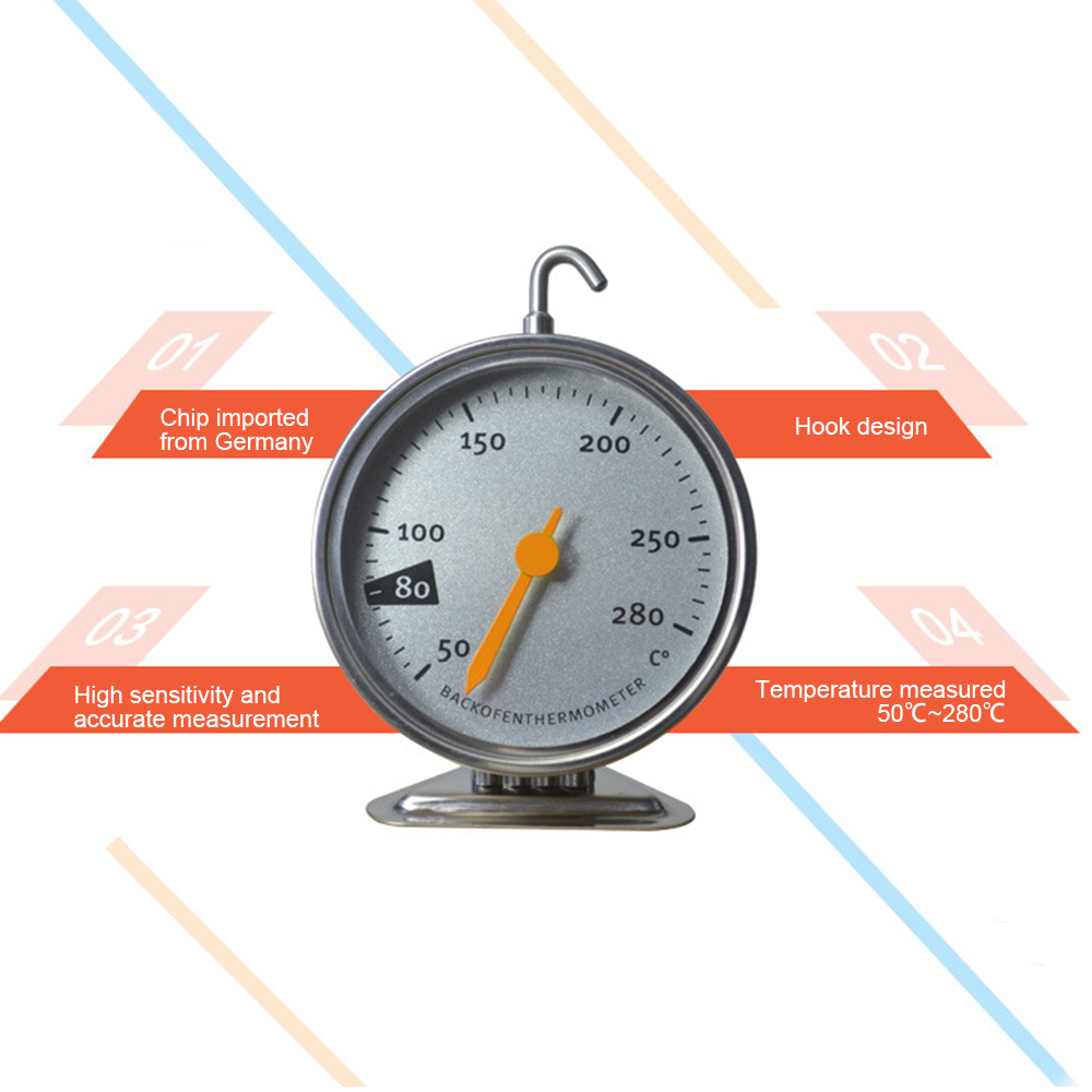 50-280 องศาเซลเซียสเครื่องวัดอ - Oven Thermometer Analog บทวิจารณ์และราคา