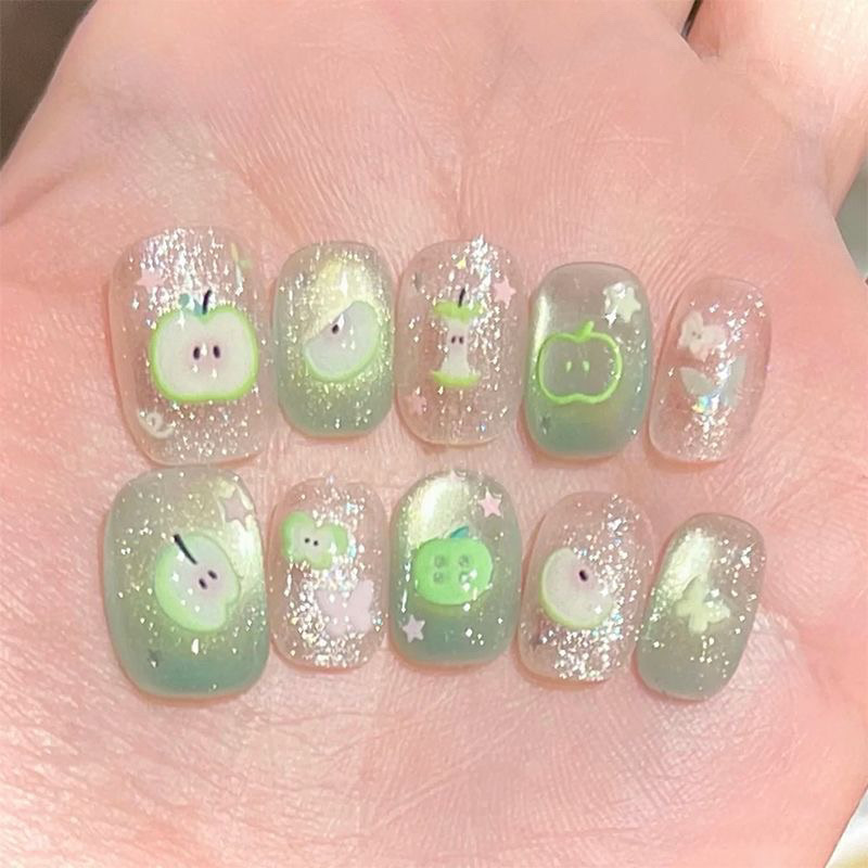 10pcs Handmade น่ารักเล็บปลอมส - Decorating Tip Set บทวิจารณ์และราคา