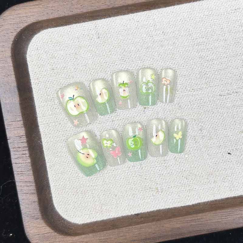 10pcs Handmade น่ารักเล็บปลอมส - Decorating Tip Set บทวิจารณ์และราคา