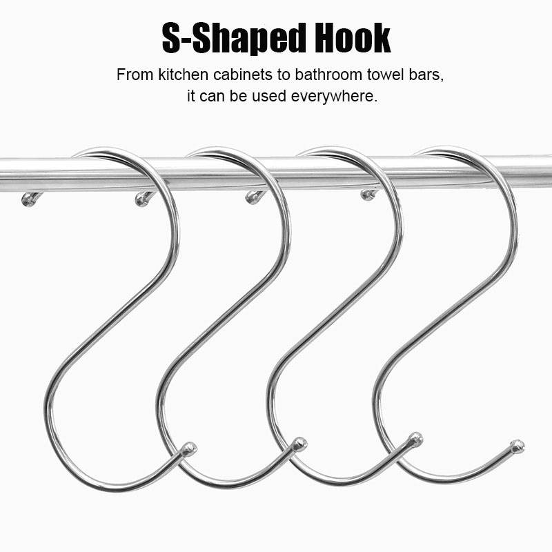 ตะขอสแตนเลสแบบ S สำหรับแขวนของ - Kitchen Baking Rack บทวิจารณ์และราคา