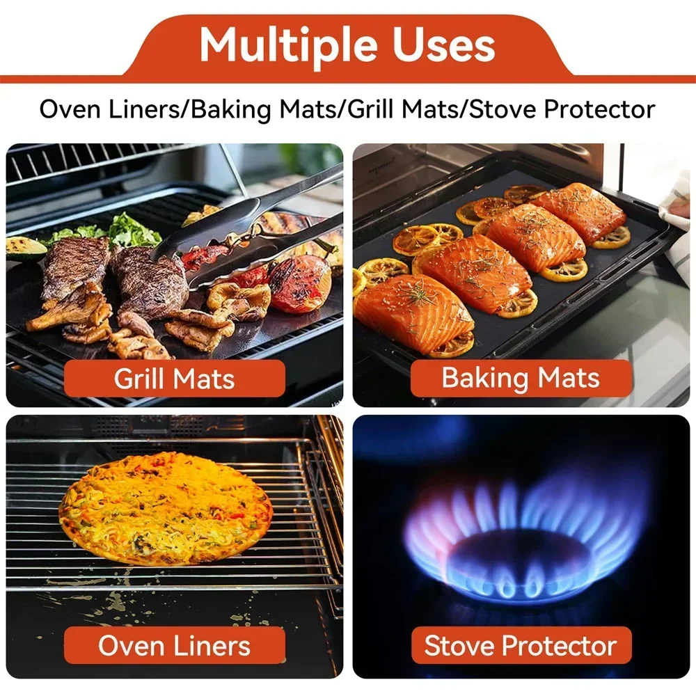 Reusable Non-Stick เตาอบ Liner - Super Kitchen Baking Mat บทวิจารณ์และราคา