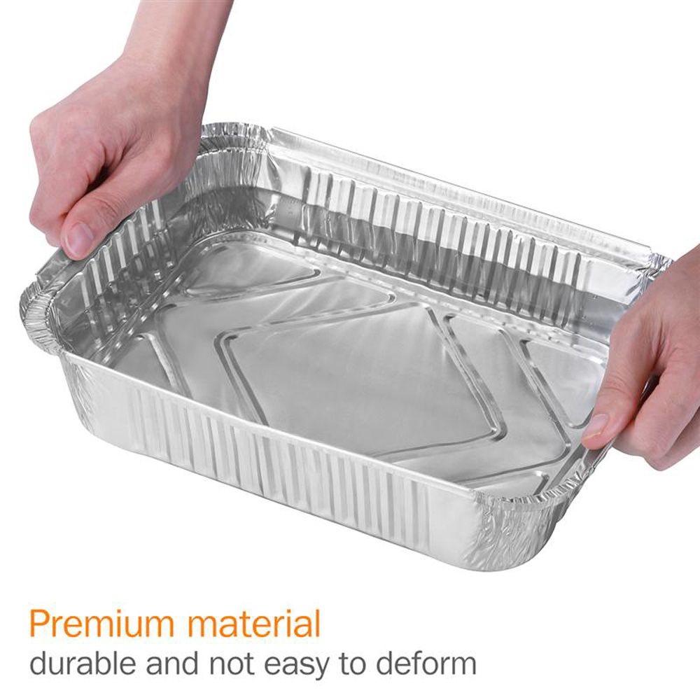 ทิ้งบาร์บีคิวหยดกระทะอลูมิเนีย - Kitchen Baking Tray Organiser บทวิจารณ์และราคา