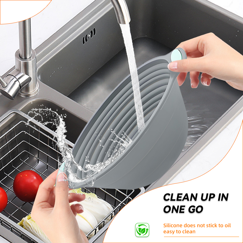 ตะกร้าพับได้ทำจากซิลิโคนสำหรับ - Kitchen Accessories For Baking บทวิจารณ์และราคา