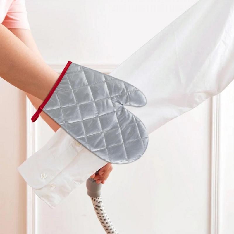 1 ชิ้นถุงมือไมโครเวฟเตาอบฉนวนก - Kitchen Baking Gloves บทวิจารณ์และราคา