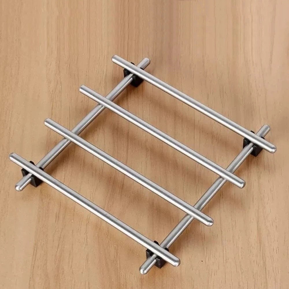 แผ่นรองกันลื่นสแตนเลส ทนความร้ - Kitchen Baking Rack บทวิจารณ์และราคา