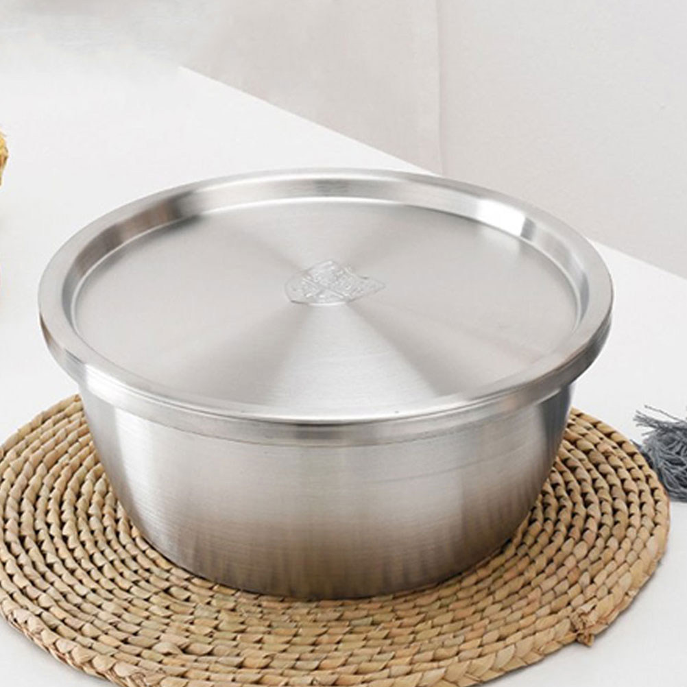 ชุดชามผสมสแตนเลสขนาดใหญ่สำหรับ - Kitchen Baking Storage Containers บทวิจารณ์และราคา