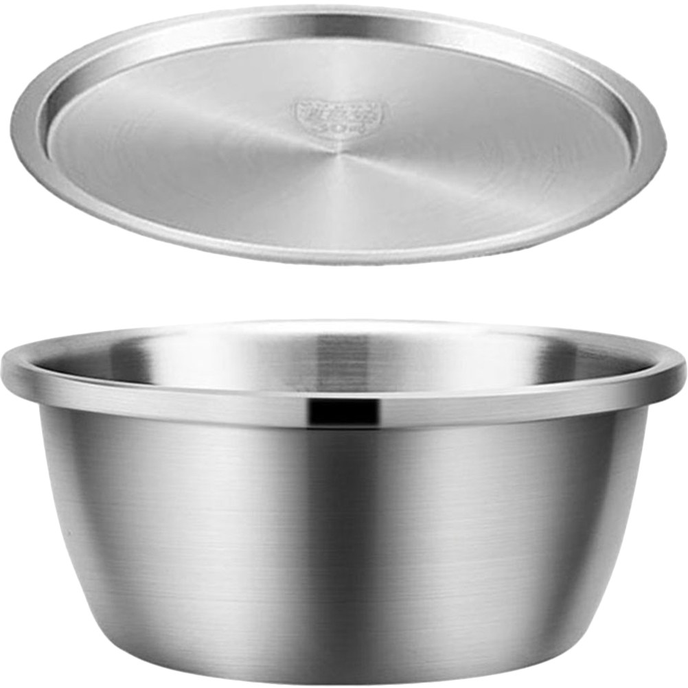 ชุดชามผสมสแตนเลสขนาดใหญ่สำหรับ - Kitchen Baking Storage Containers บทวิจารณ์และราคา