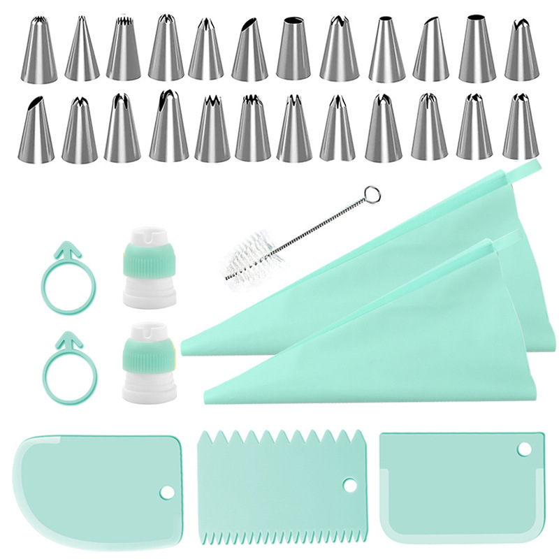 ชุดหัวบีบเค้ก 34 ชิ้น พร้อมกระ - Decorating Tip Set บทวิจารณ์และราคา