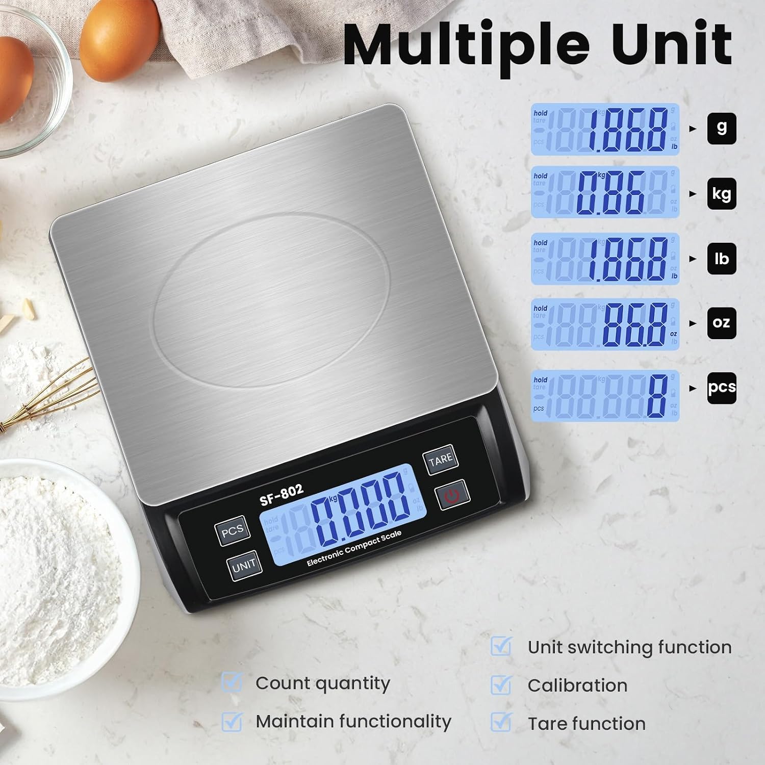 เครื่องชั่งครัวดิจิตอลรุ่นใหม่ - Kitchen Baking Scale บทวิจารณ์และราคา