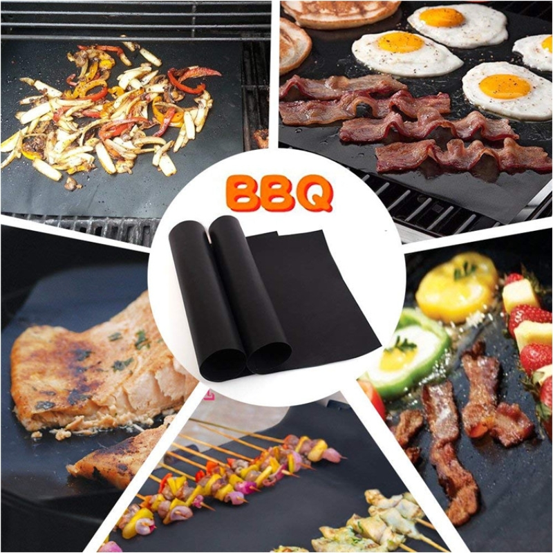 บาร์บีคิวย่างบาร์บีคิวกลางแจ้ง - Super Kitchen Baking Mat บทวิจารณ์และราคา