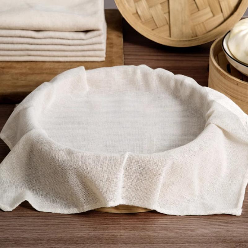 ผ้ารองนึ่งทรงกลมผ้าฝ้ายแท้ 3 ช - Kitchen Accessories For Baking บทวิจารณ์และราคา