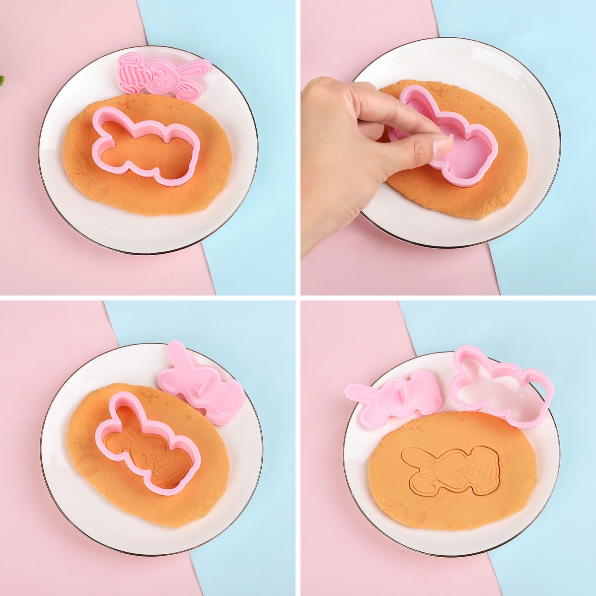 6 ชิ้น/เซ็ต Easter Bunny Cooki - Kitchen Accessories For Baking บทวิจารณ์และราคา