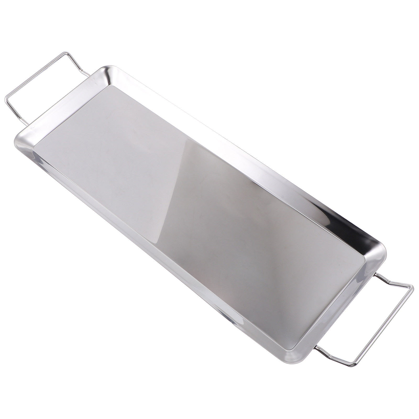 1 ชิ้น แผ่นย่างสเตนเลสสตีลคุณภ - Kitchen Baking Tray Organiser บทวิจารณ์และราคา