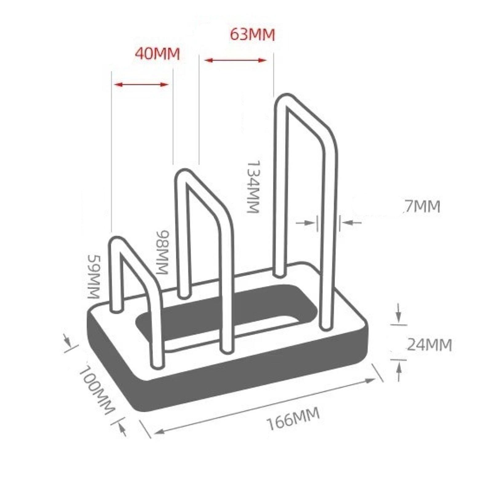 ชั้นวางเขียง ชั้นวางฝาหม้อ อุป - Kitchen Cabinet Baking Sheet Organizer บทวิจารณ์และราคา