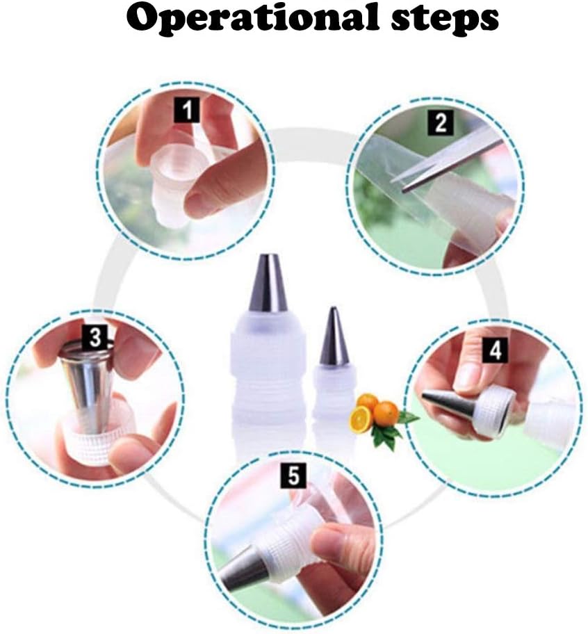 5-20pcs Coupler อะแดปเตอร์ Ici - Decorating Tip Set บทวิจารณ์และราคา