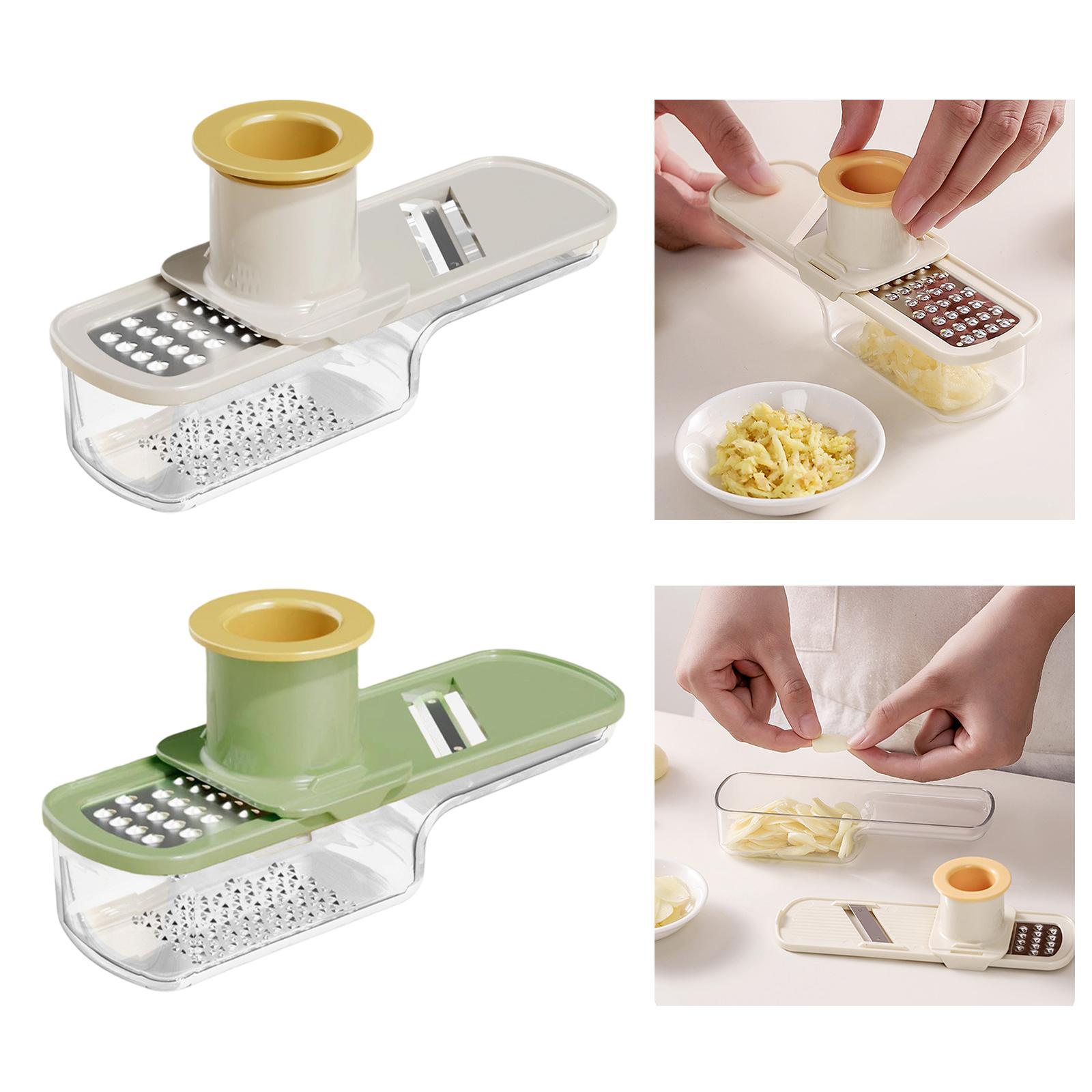 ที่ขูดขิงกระเทียมพร้อมภาชนะ ที - Kitchen Baking Containers บทวิจารณ์และราคา