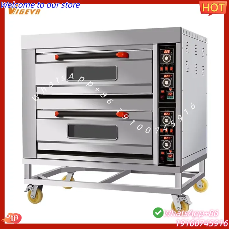 เตาอบพิซซ่าไฟฟ้าอุตสาหกรรมแบบส - Commercial Kitchen Baking Oven บทวิจารณ์และราคา