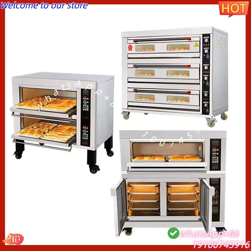 เตาอบพิซซ่าไฟฟ้าอุตสาหกรรมแบบส - Commercial Kitchen Baking Oven บทวิจารณ์และราคา